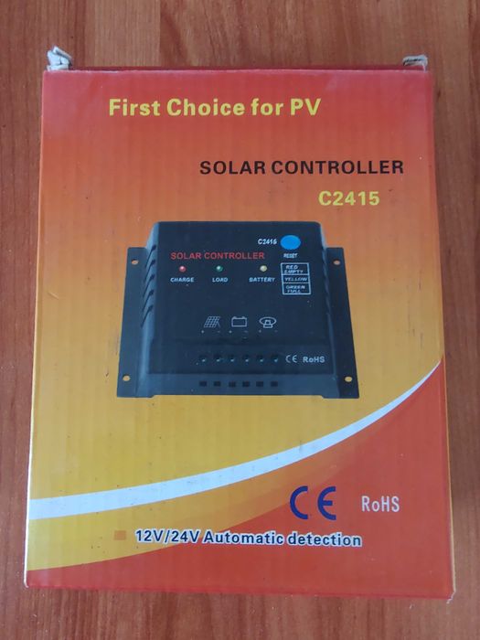 Regulador Solar L2415 12V/24V 10A