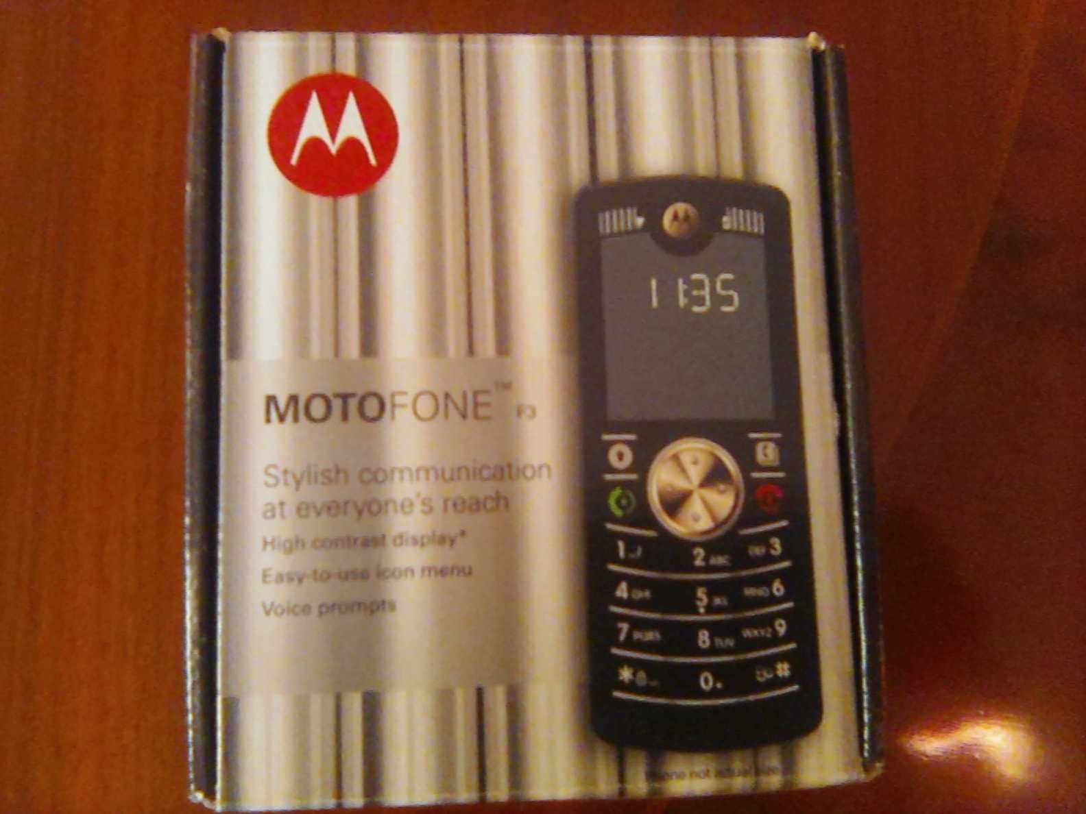 Telemóvel "Motorola" - Novo