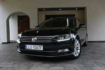 Volkswagen Passat HIGHLINE, pełny LED, brązowa skóra z alkantarą, bezwypadkowy