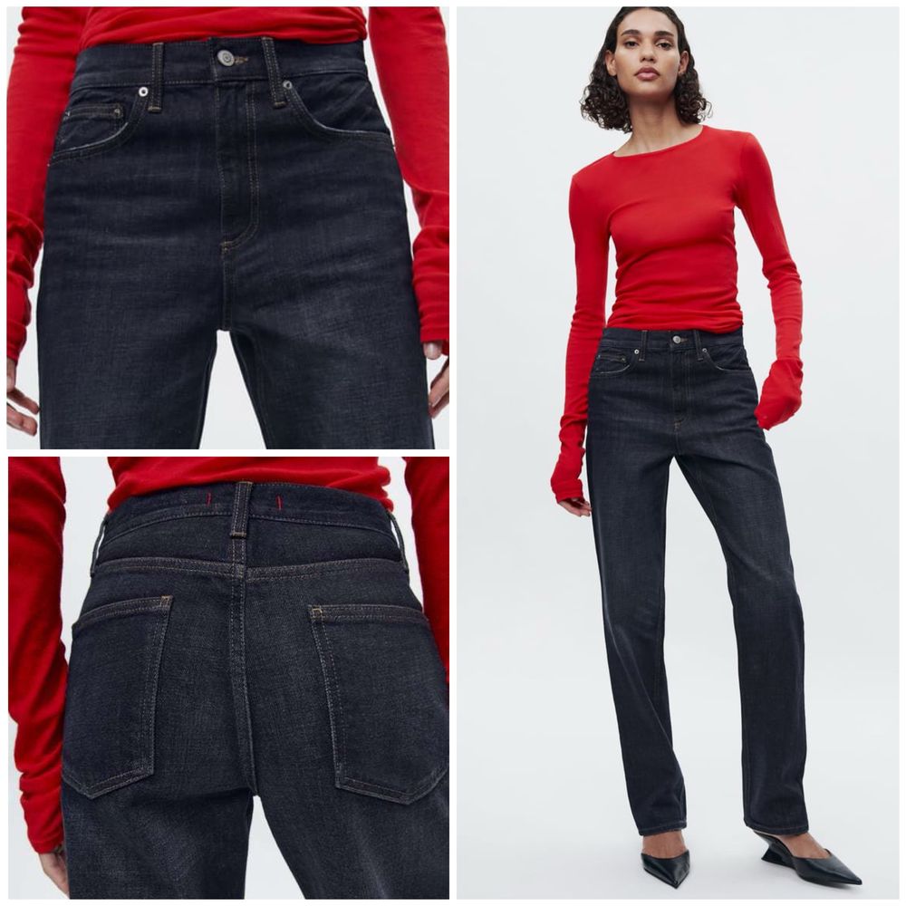 Джинсы 36 S Zara 40 M L джинси брюки штаны