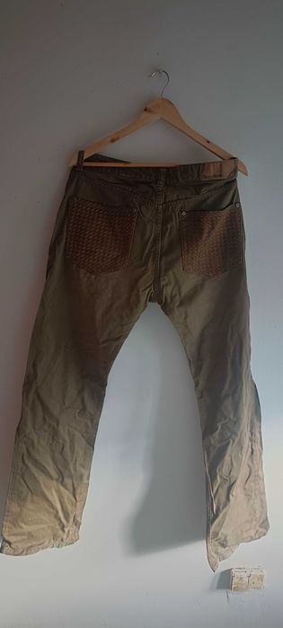 Casualowe spodnie 36/34 bawełna