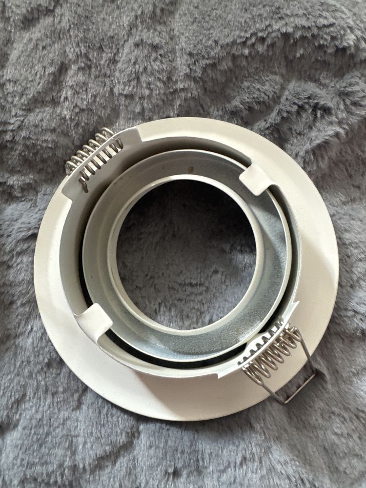Oprawa halogenowa kolor cream 10 cm regulowana