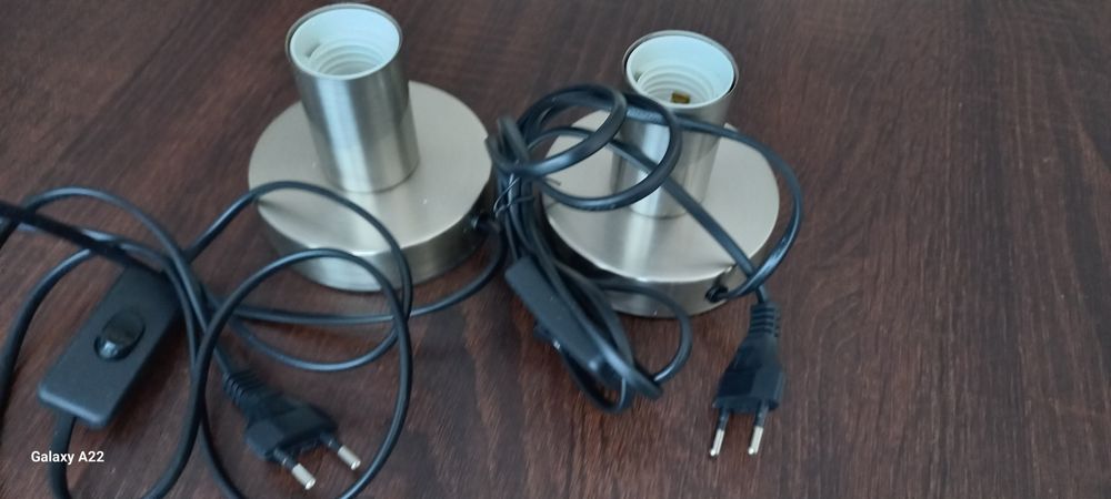 Lampki nocne na żarówki ozdobne 2szt