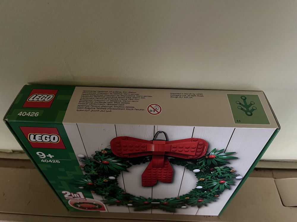 Lego 40426 Bożonarodzeniowy wieniec 2w1