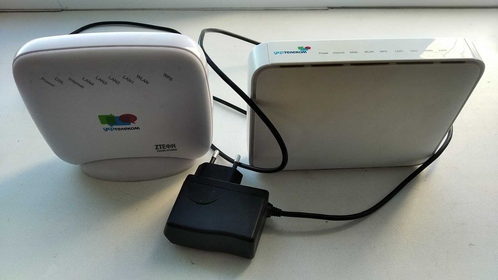 Модемы ADSL c WiFi ZXHN H108N и HG532e