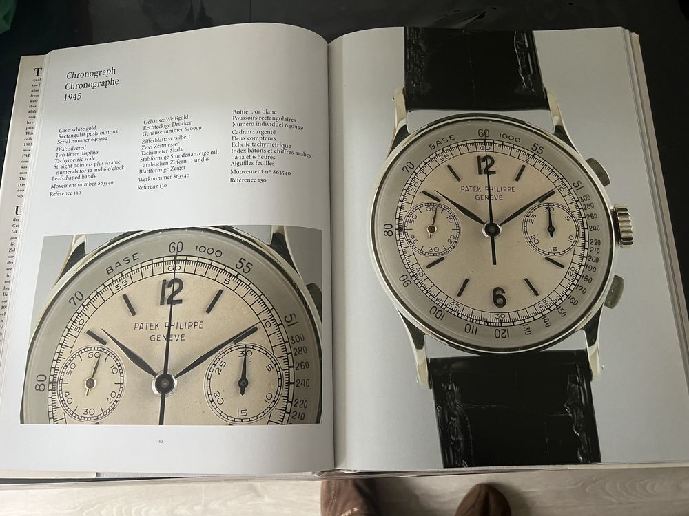 livro relógios Patek Philippe