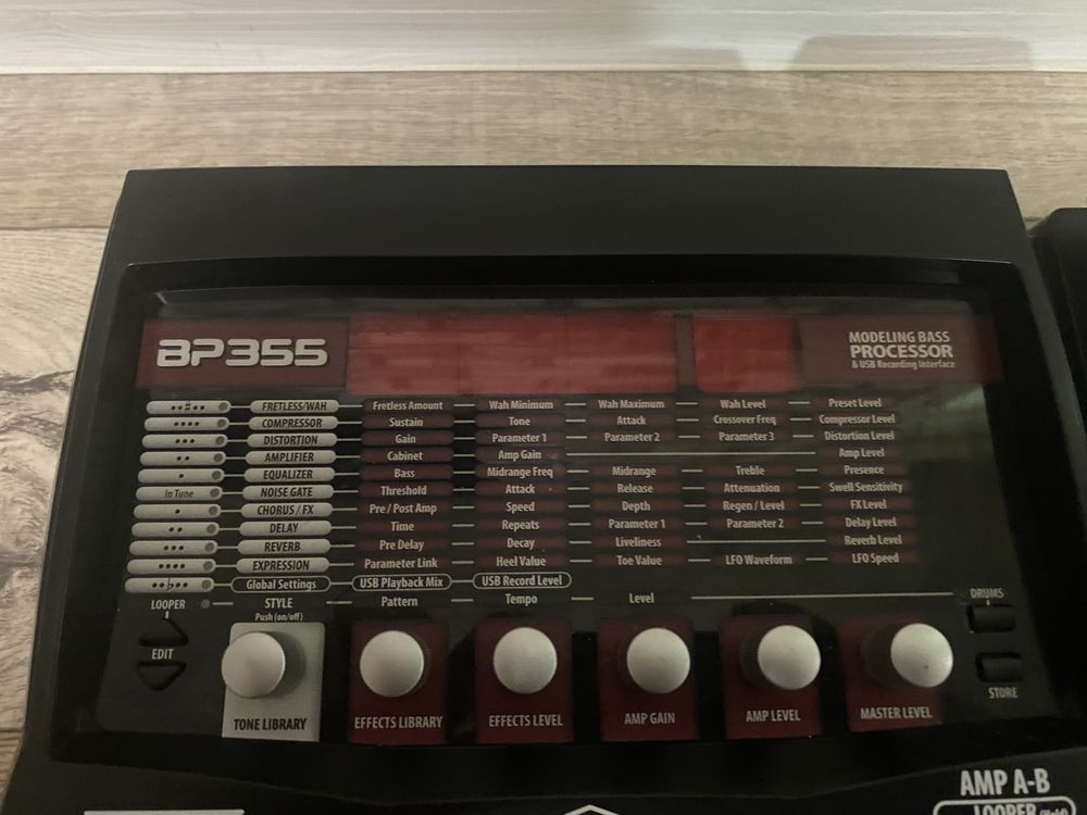 Процессор педаль Digitech br355