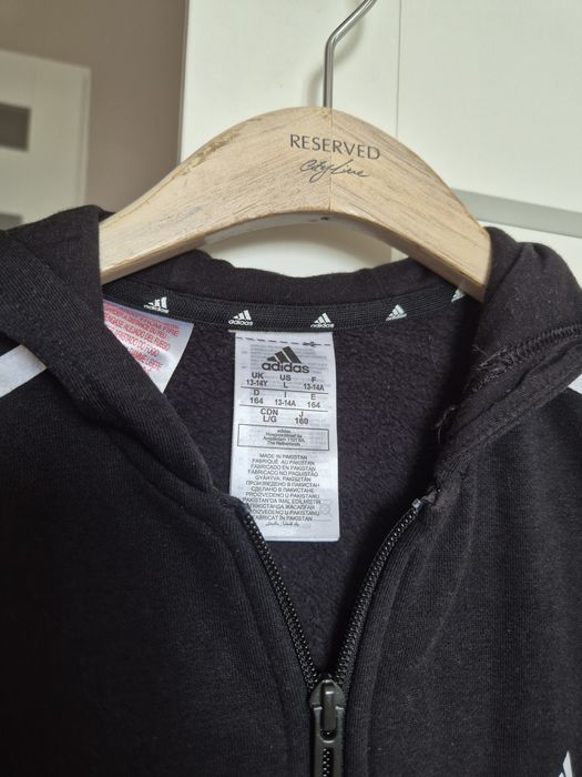 Bluza Addidas roz 164