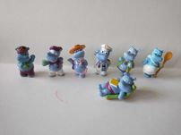 Figurki Kinder Hipcie na wakacjach 7szt