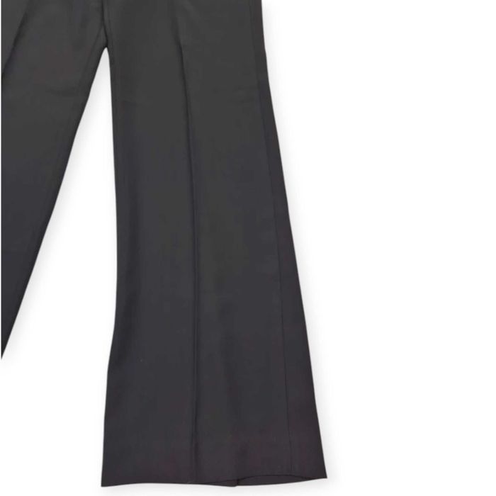 Czarne eleganckie spodnie Olsen 36 S szerokie nogawki nowe