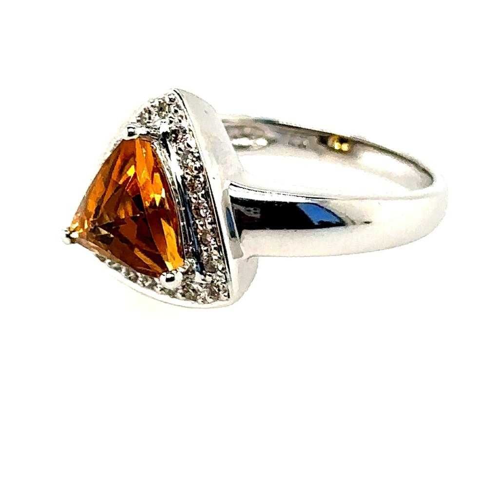 Golden Citrine Radiance Ring - Anel