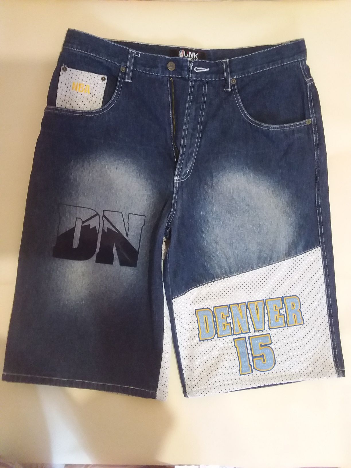 Ексклюзив Чоловічіі брендові джинсові шорти 36р. Denver Nuggets