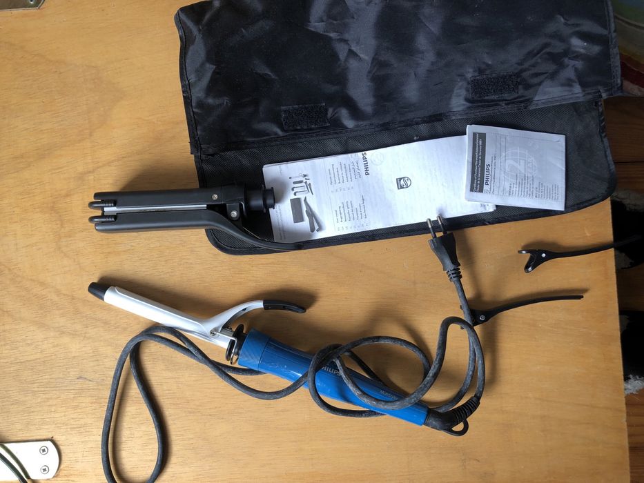 Alisador + ferro caracois philips