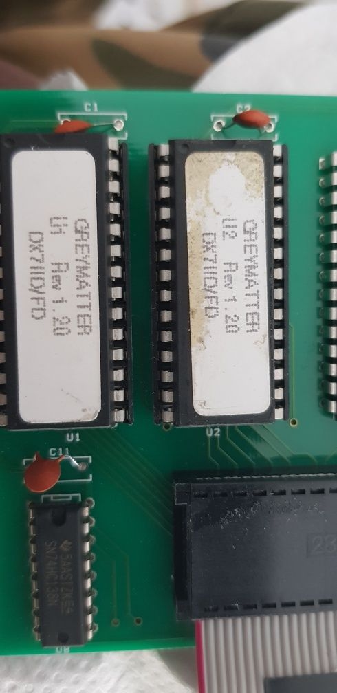 Yamaha DX7 II D/FD Gray Matter E! - karta. Nie uzywana