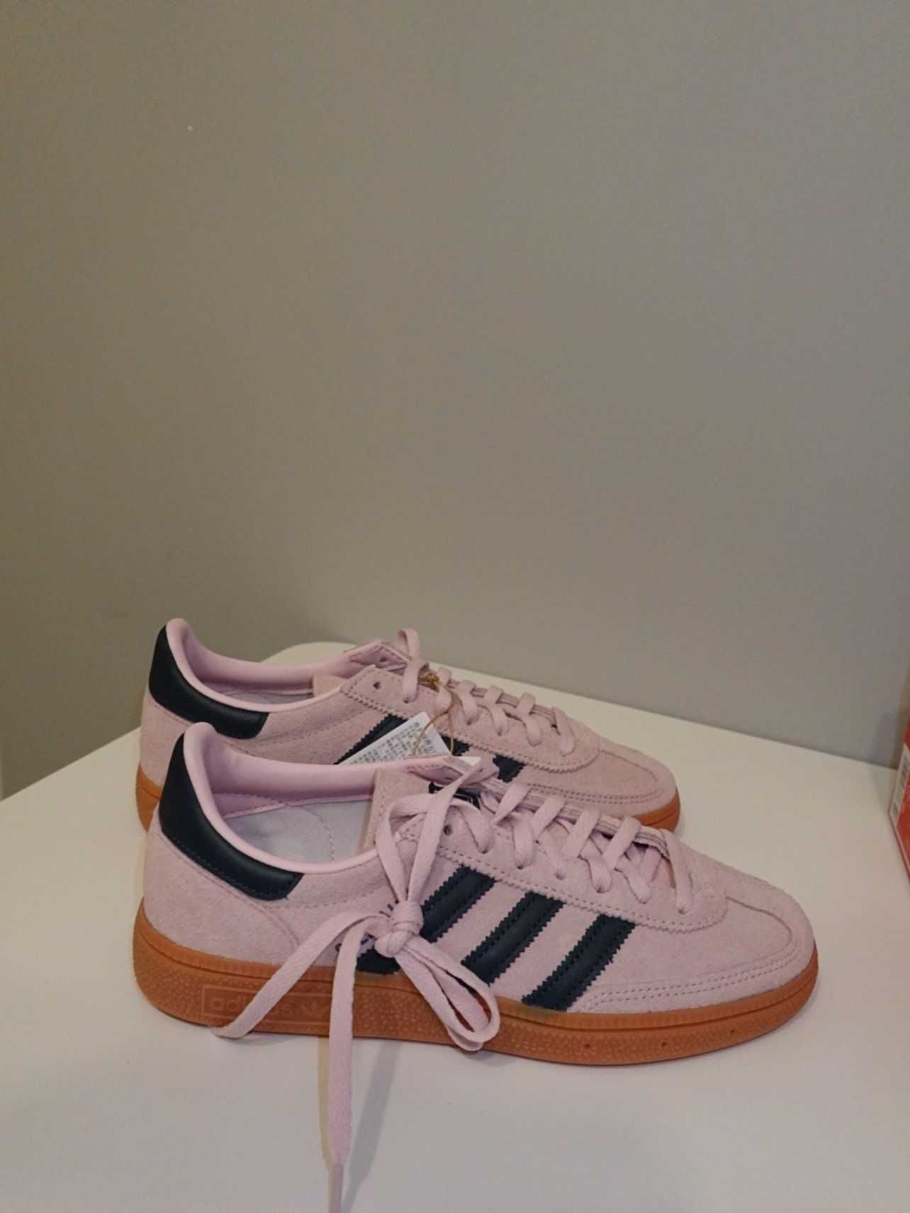 adidas Handball Spezial Clear Pink Arctic Night (Women's) 36.5