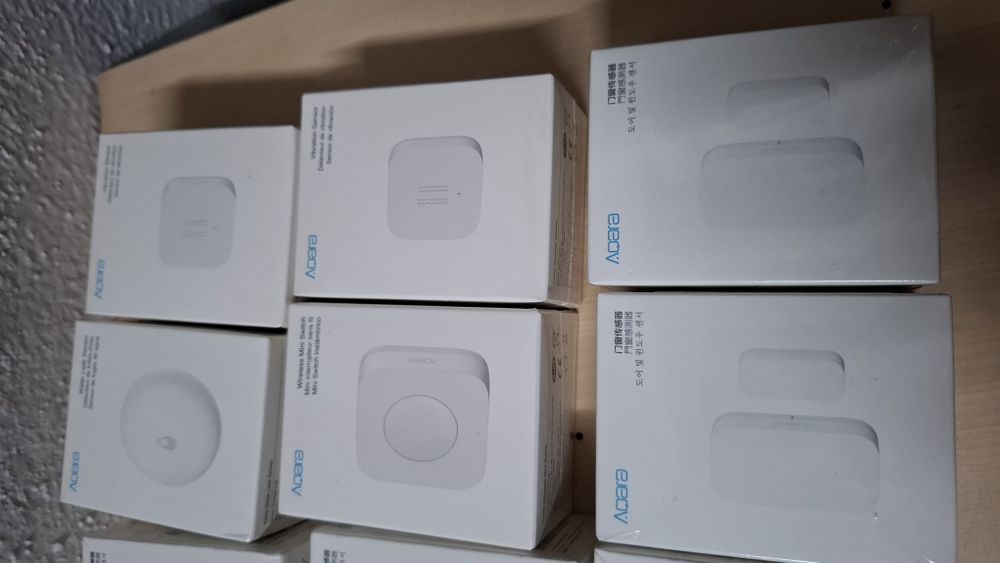 Dispositivos ZigBee AQARA NOVOS e embalados