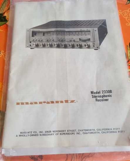 Sprzedam wzmacniacz Marantz 2330B
