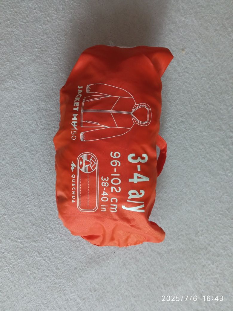 Kurtka przeciwdeszczowa 98