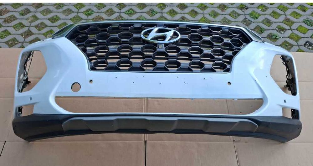 Hyundai santa fe IV 4 бампер передний большой выбор
