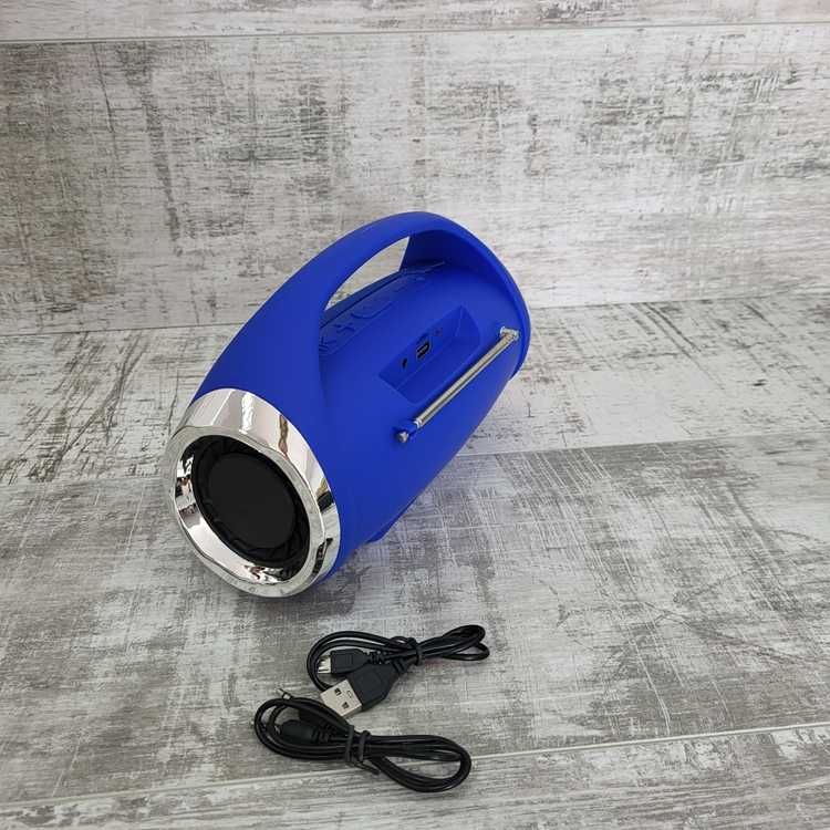 Przenośny Głośnik Bezprzewodowy E09 Boombox Niebieski