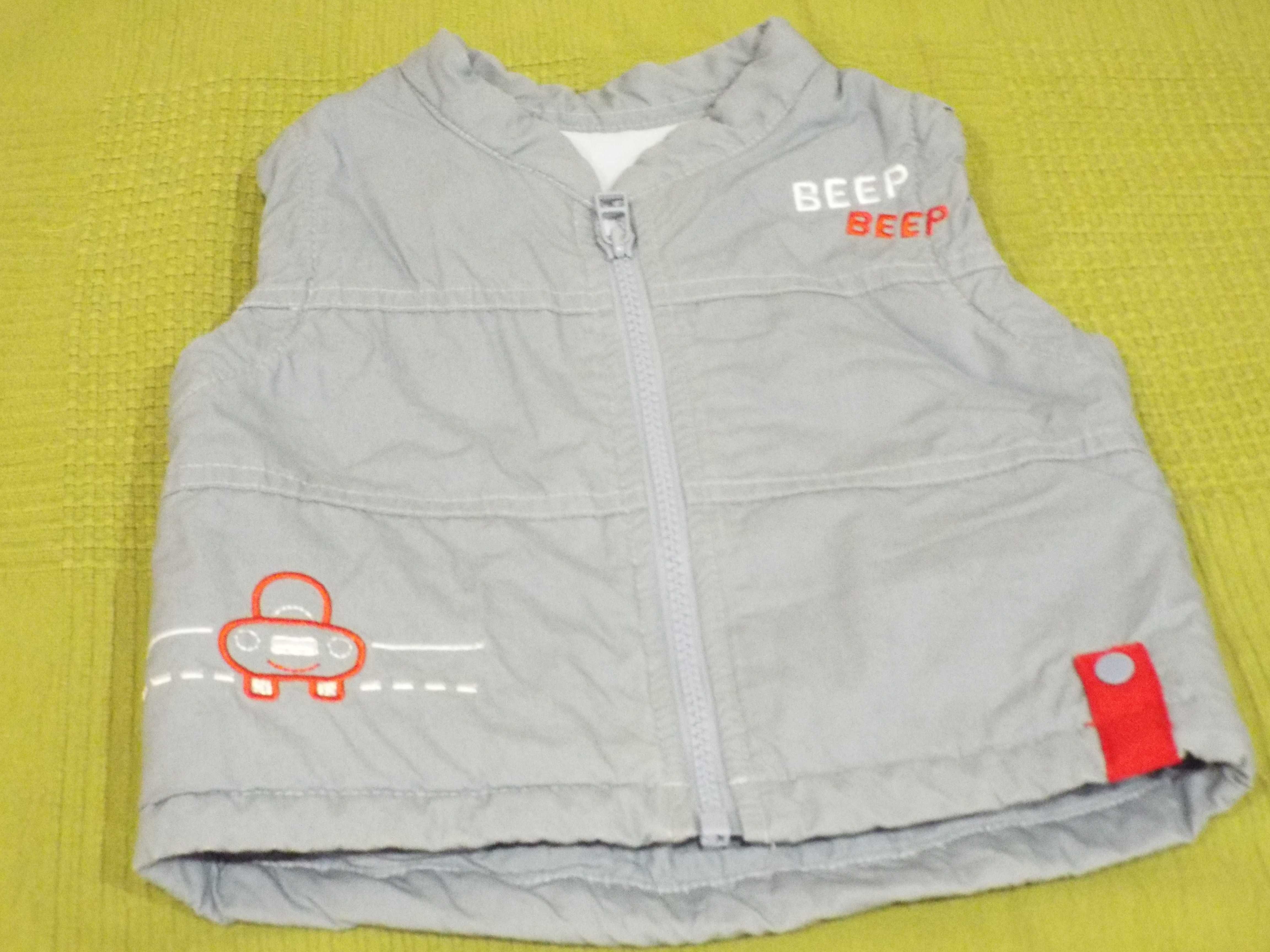 Ocieplany bezrękawnik Marks&Spencer 9-12 m