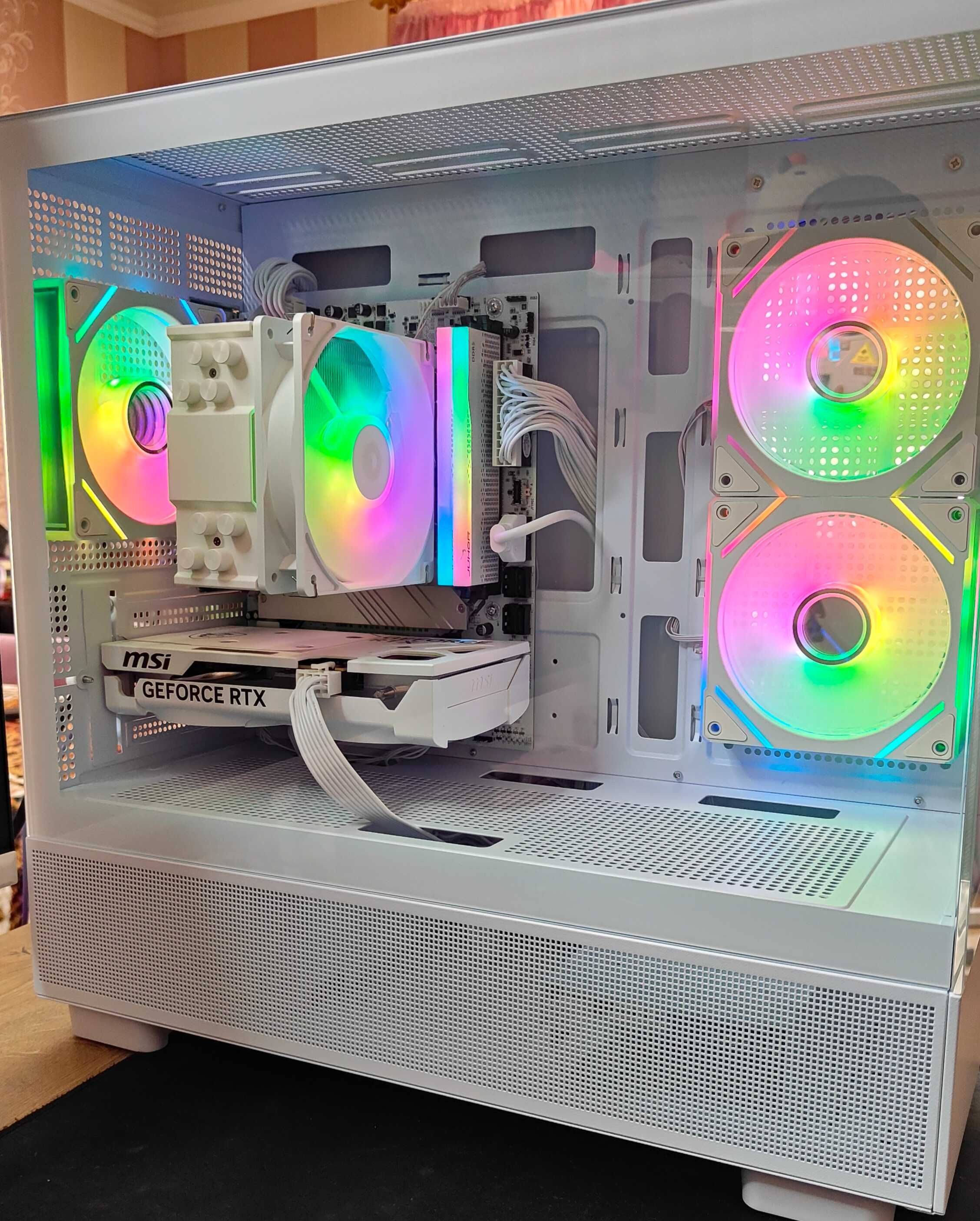 RTX5060 R5 8400F ОЗУ 32G Новий Ігровий Комп'ютер Системний блок ARGB