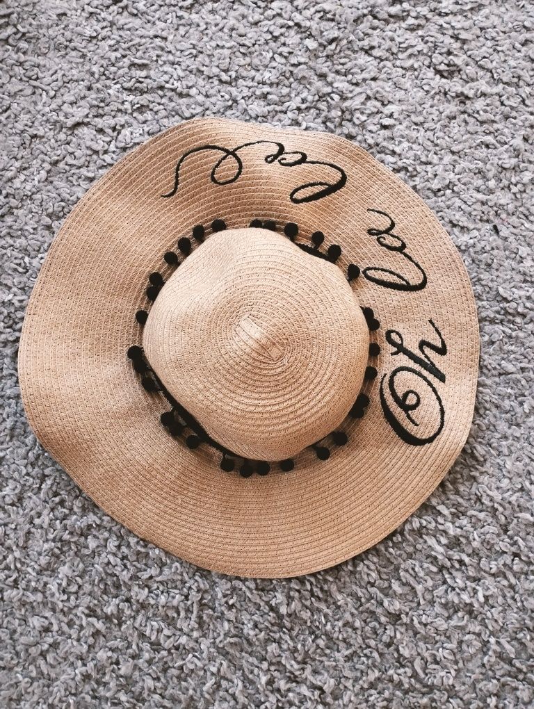 Пляжна шляпа з полями