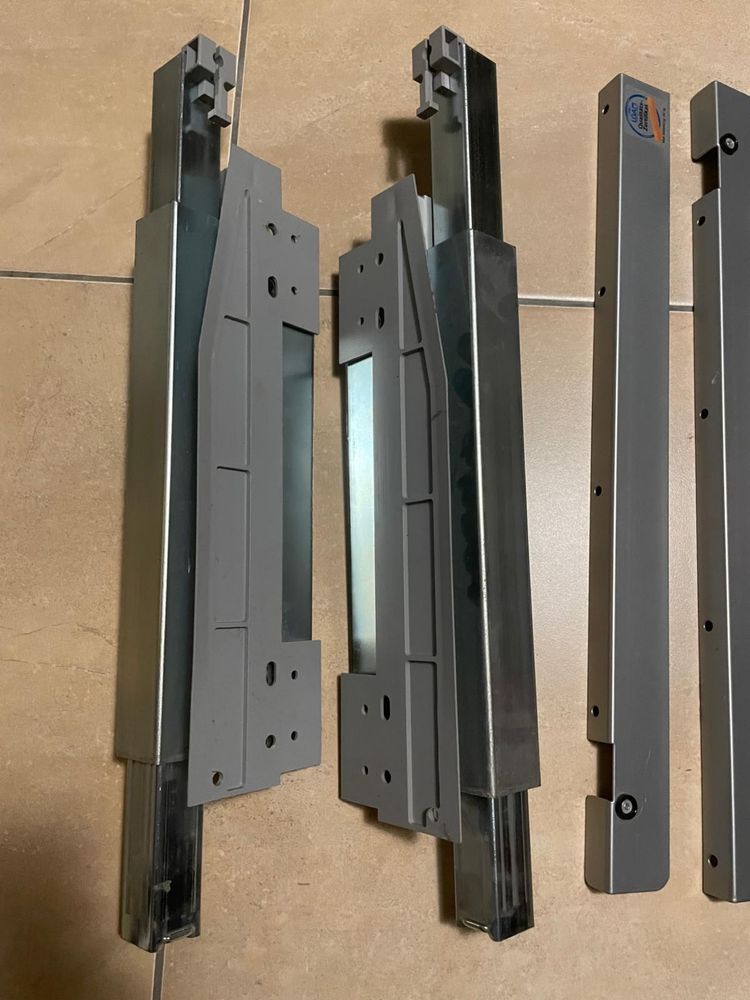Prowadnice do szuflad o dlugości 116cm