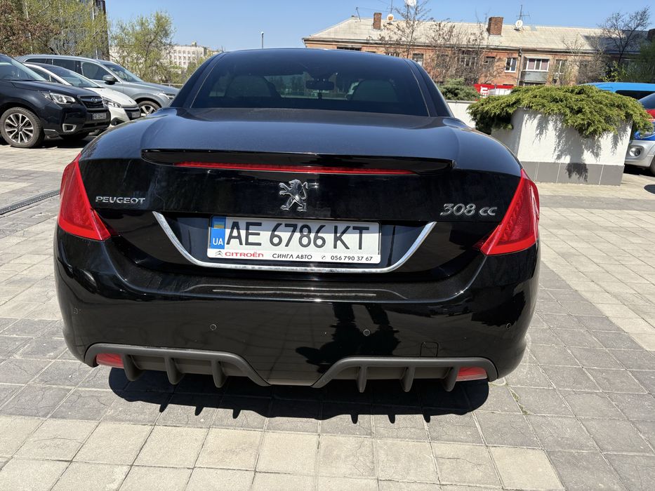 Кабріолет Peugeot 308cc + зимова гума