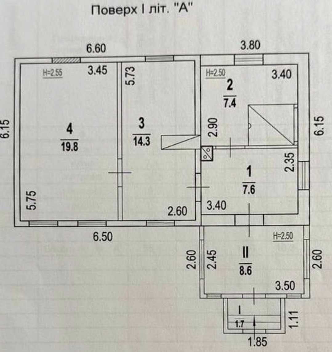 Продаж будинку в Бортнічах