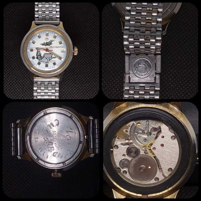 Часы времен ссср и не только, командирские, восток, под ремонт.