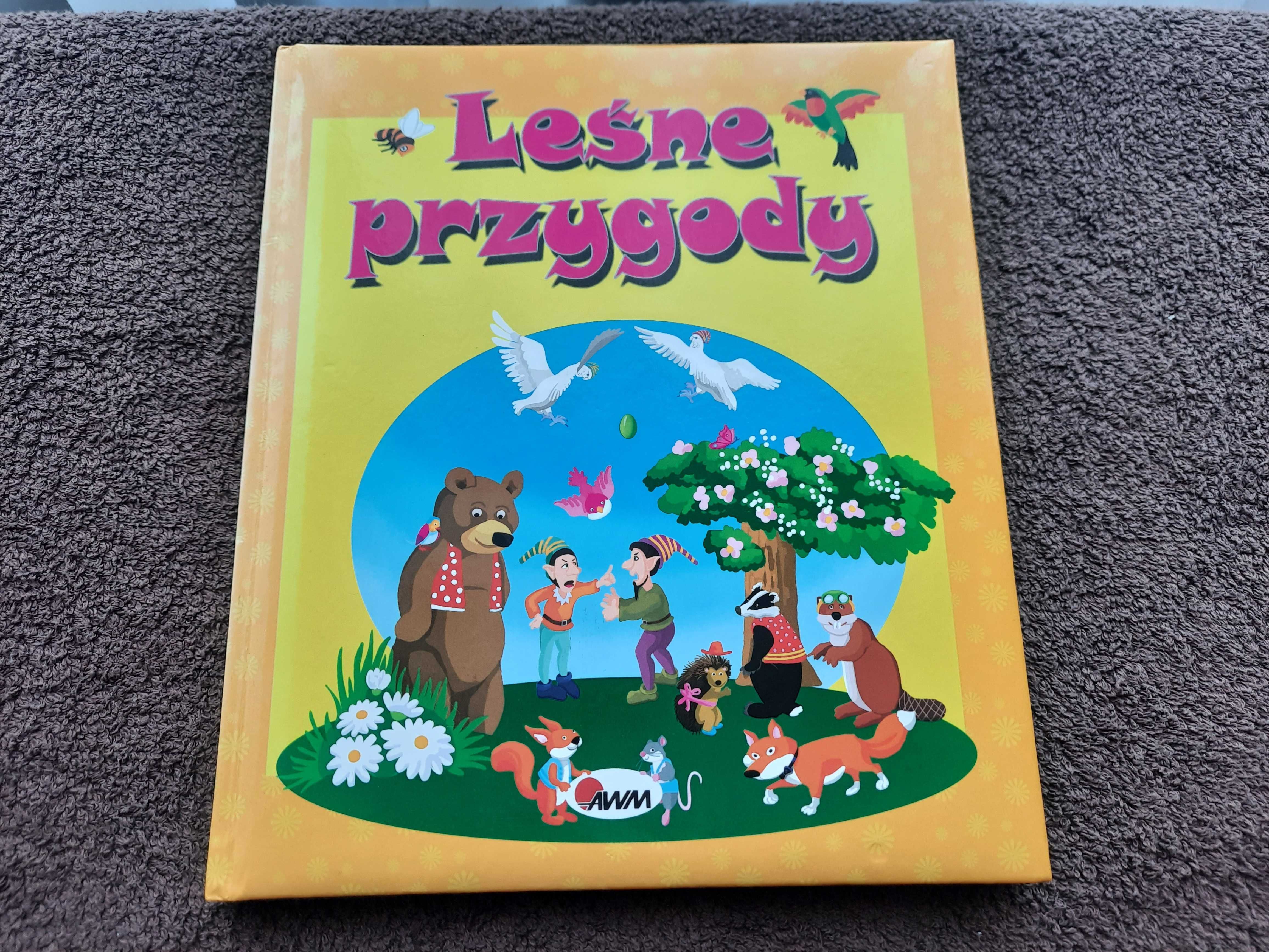 2 książki dla dzieci:"Kucyki Pony" i "Leśne przygody"-jak nowe
