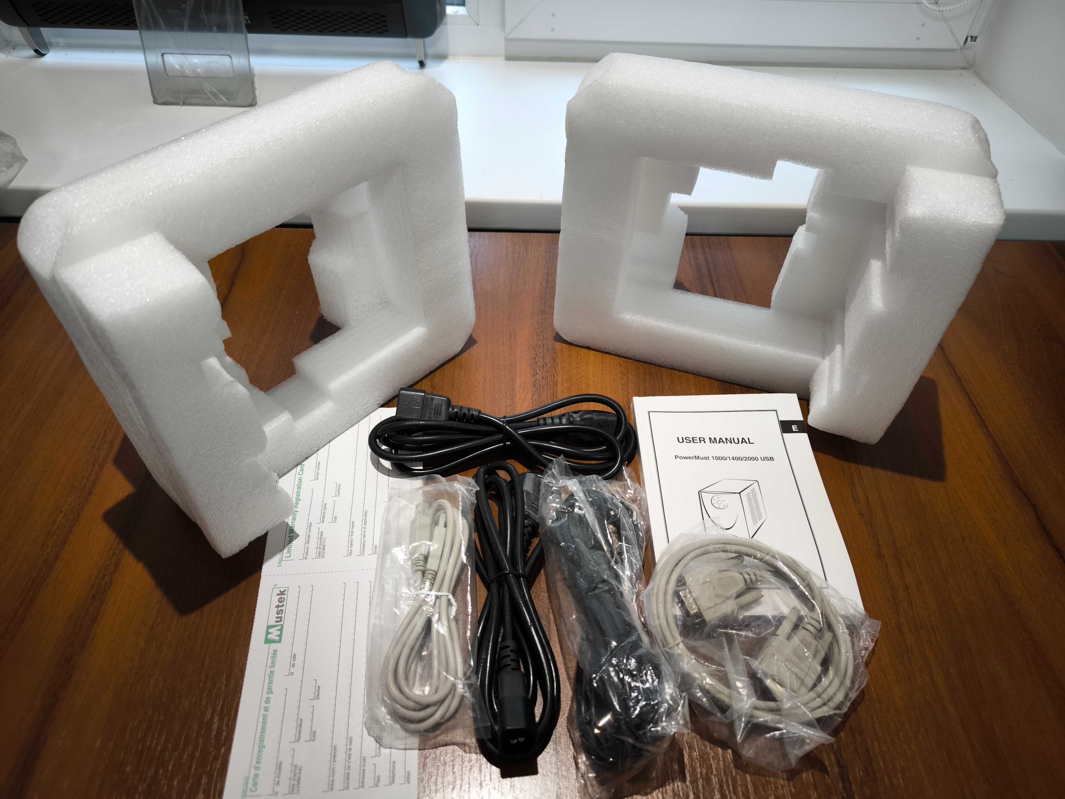 Новый источник бесперебойного питания Mustek 1000 USB