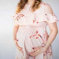 ASOS Maternity Sukienka na sesję ciążową, brzuszkową rozmiar 42