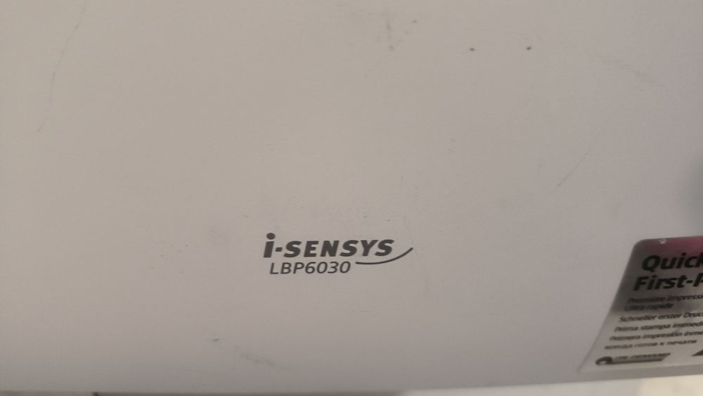 Принтери Canon i-sensys LBP6030 чистий друк
