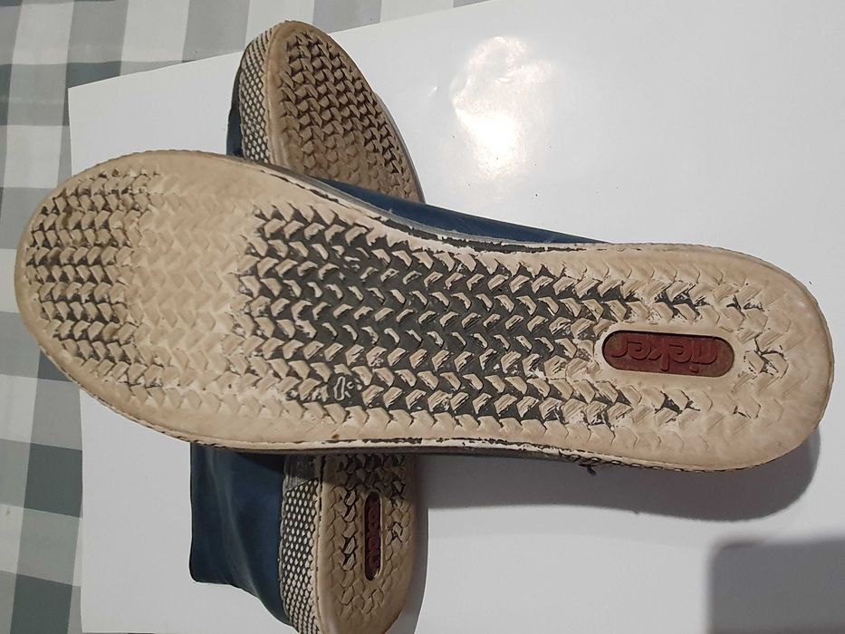 Buty Rieker niebieskie, rozm. 41