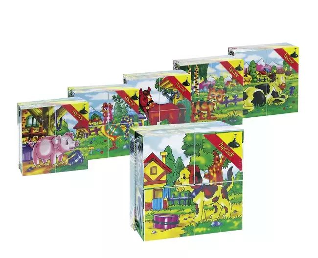 Układanka obrazkowa mini 4 05002. BACZEK. Nowy Produkt