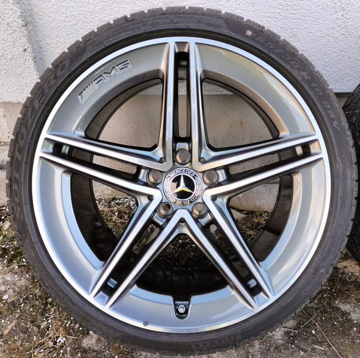 Felgi i opony zimowe Mercedes C 63 AMG 19 cali 5x112 Przód Tył