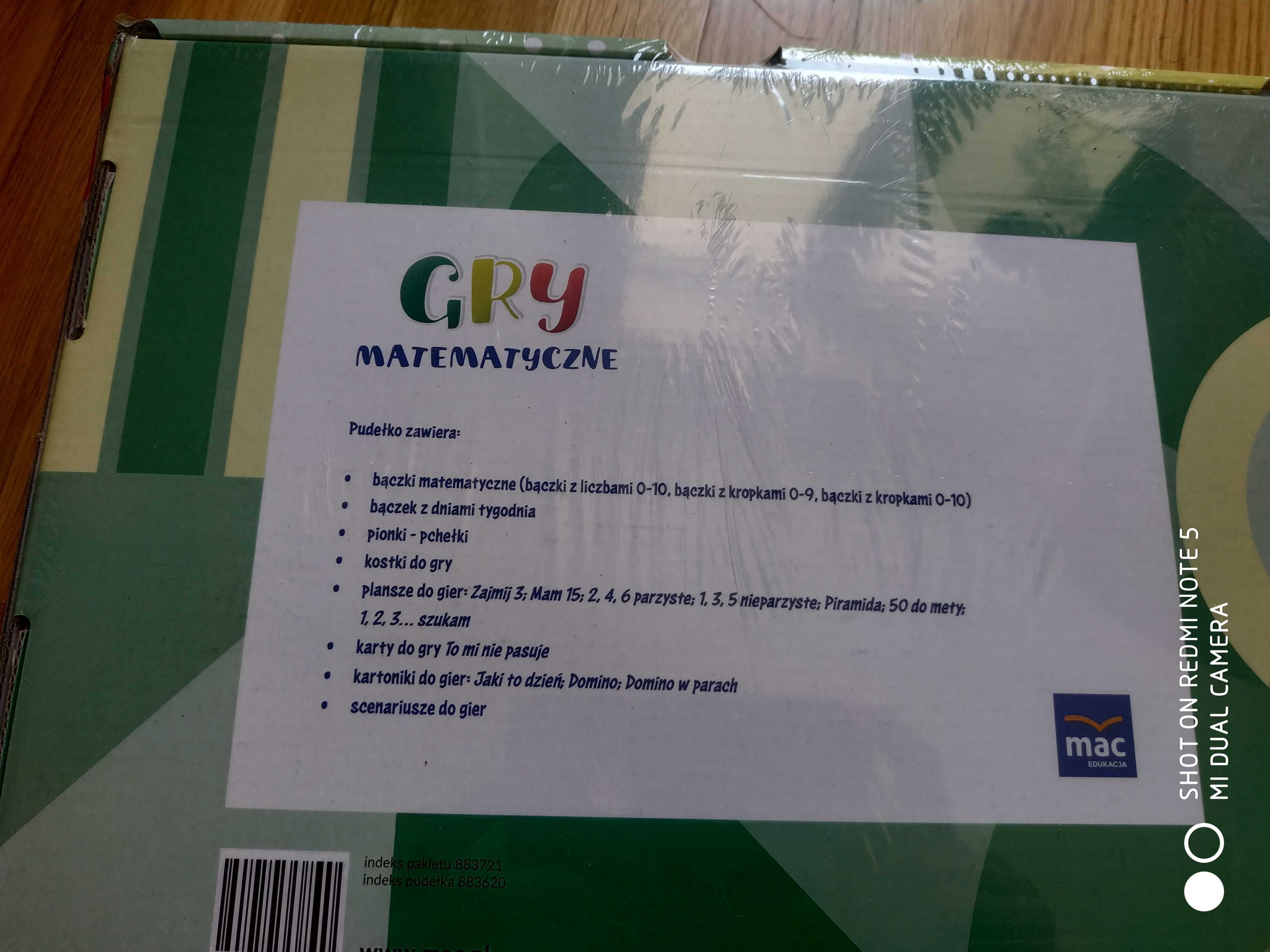 Gry matematyczne , nowe