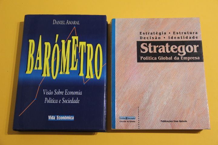 Livros: Barómetro/ Strategor/ estratégia para PME/...