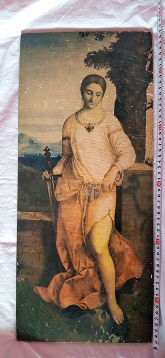 Картина Юдифь Джорджоне на дошці часів ссср