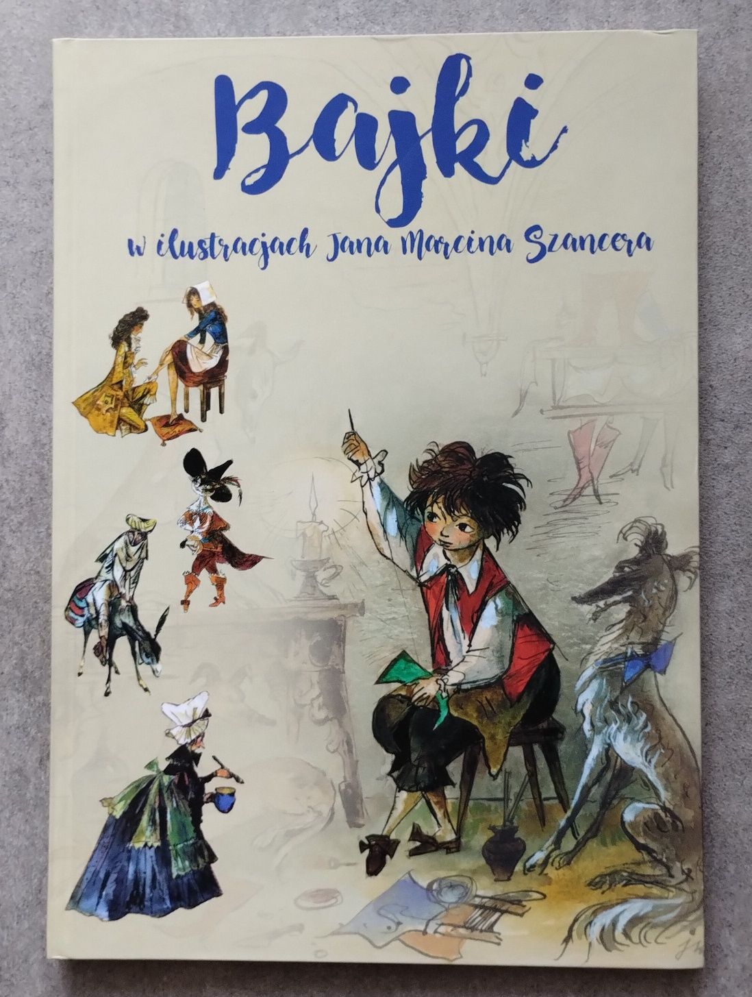 Książka z ilustracjami Jana Marcina Szancera