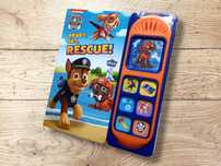 PAW Patrol Ready, Set, Rescue psi książeczka dźwiękowa po angielsku