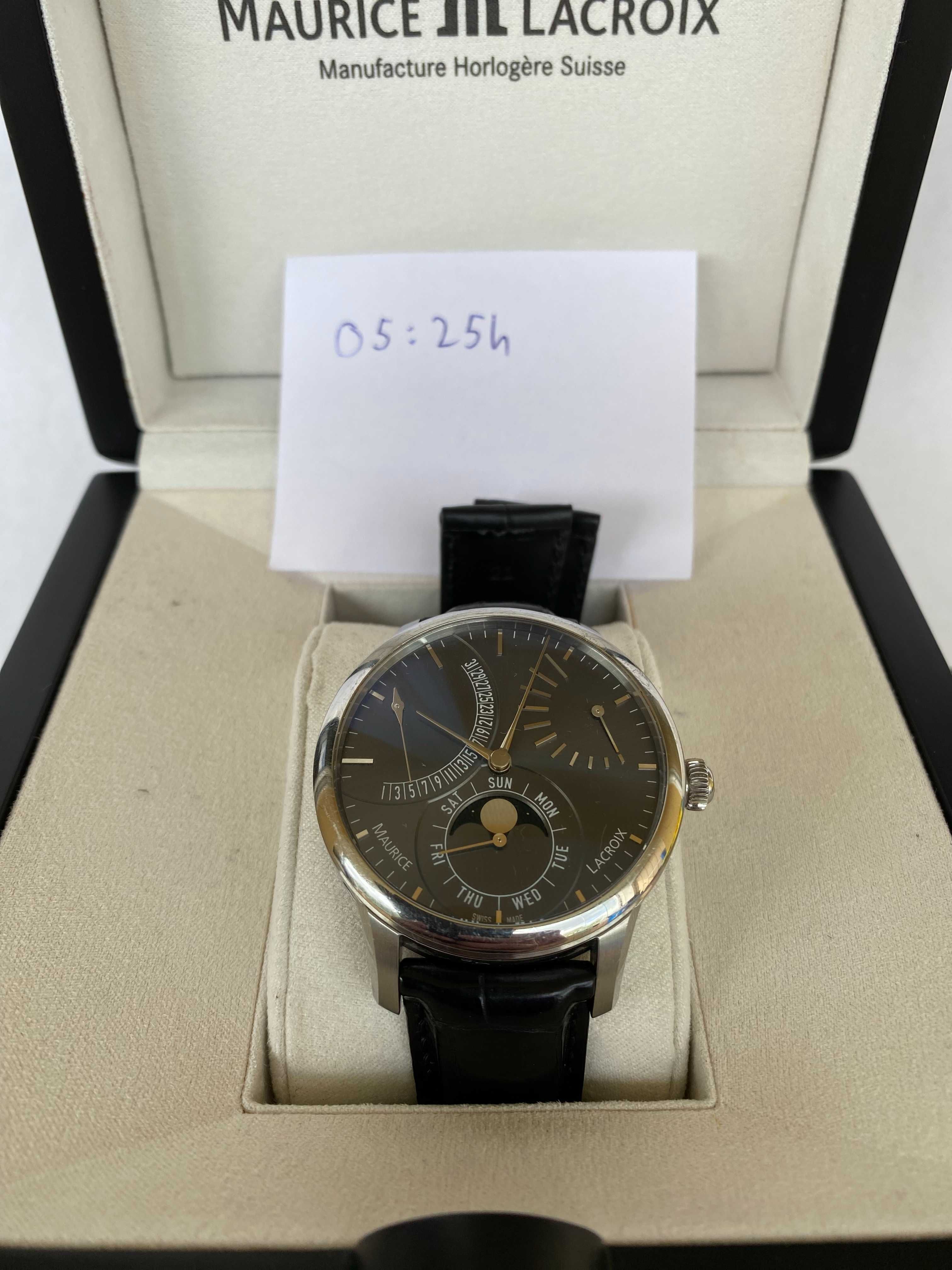 Nowy zegarek Maurice Lacroix Masterpiece LUNE RETROGRADE MP6528