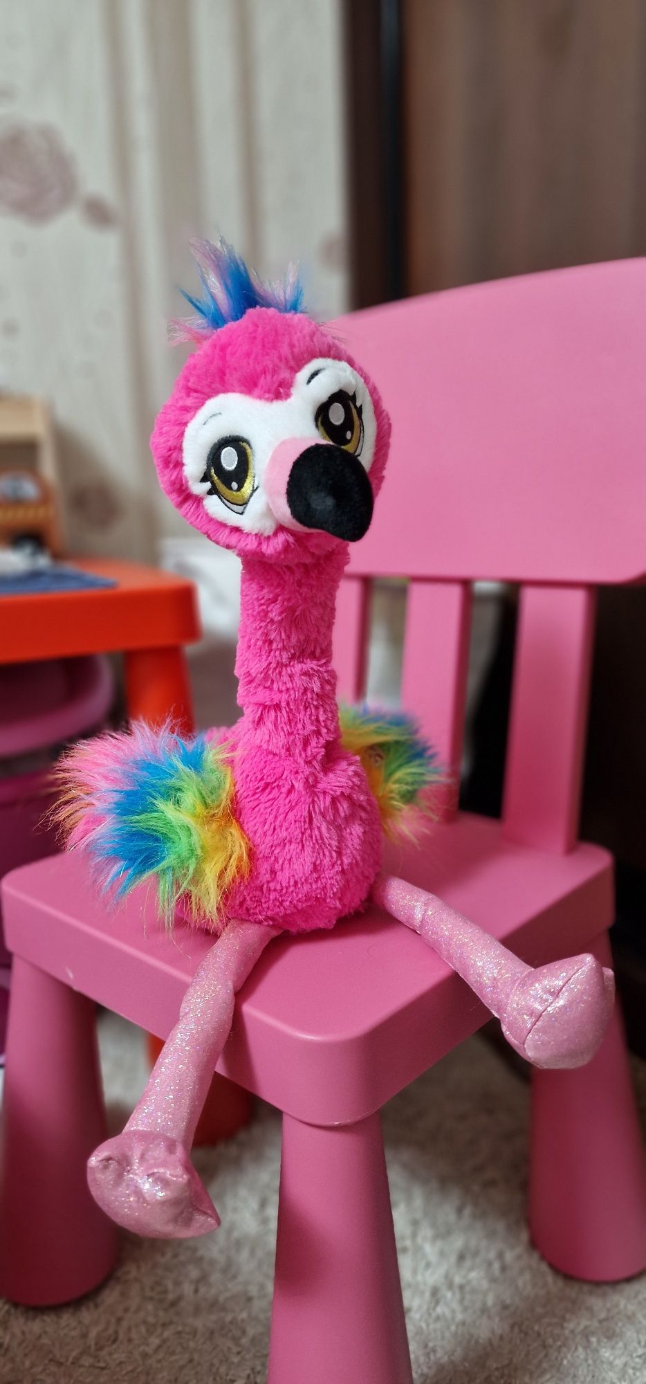 Hasbro динозавр та фламінго pet's alive