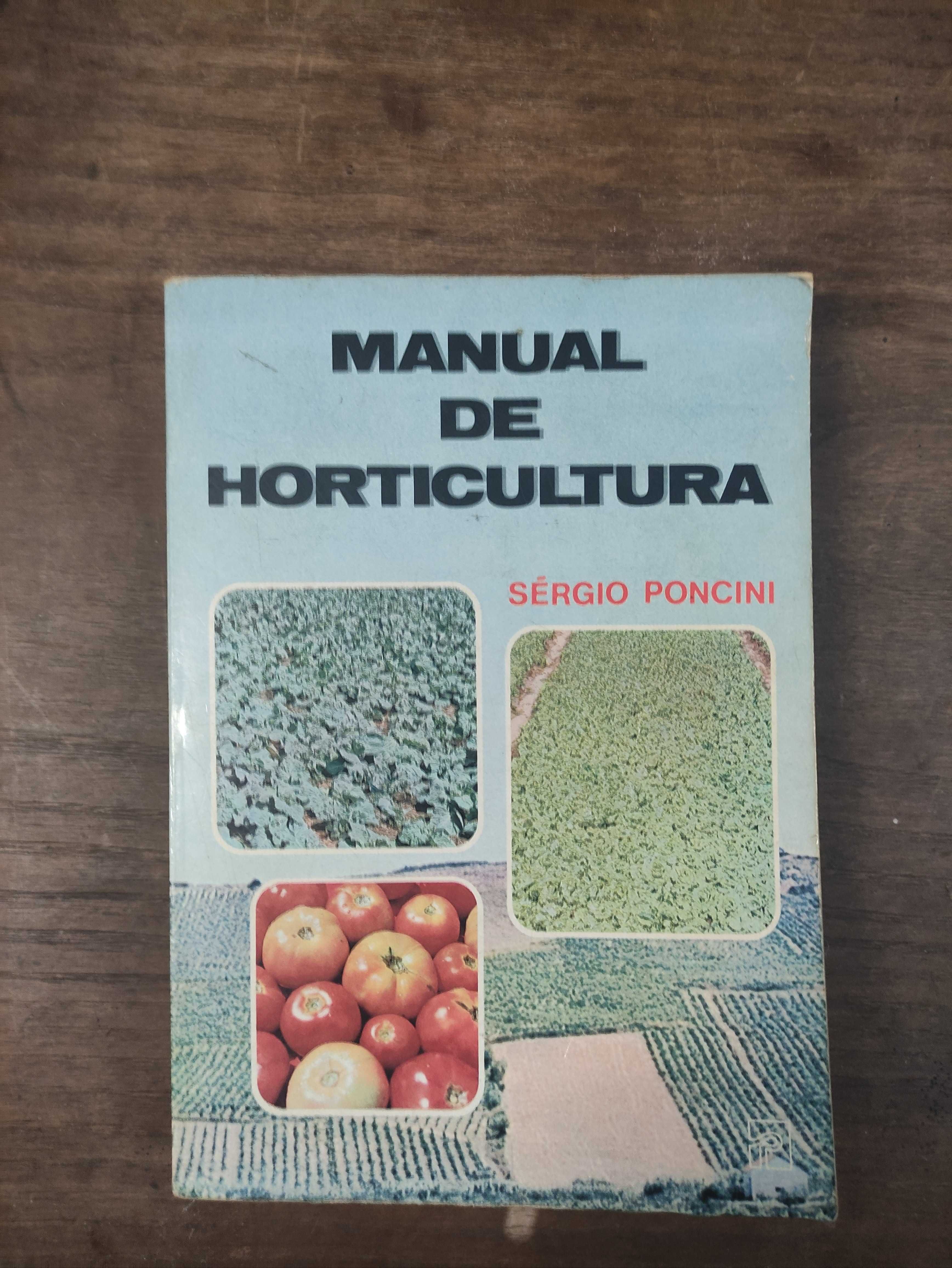 Livro raro "Manual de Horticultura" (1975)
