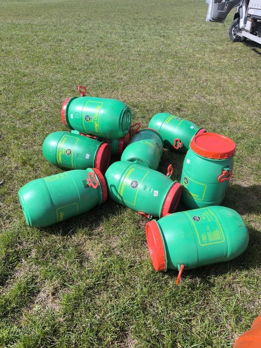 Beczki 220l po produktach spożywczych