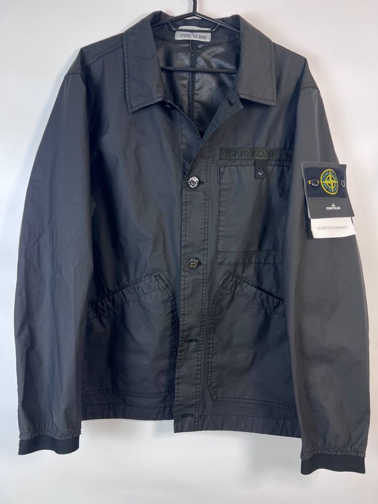 Куртка чоловіча Stone Island gore tex aggressive gommato L
