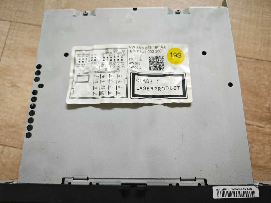 Radio CD Blaupunkt VW T5
