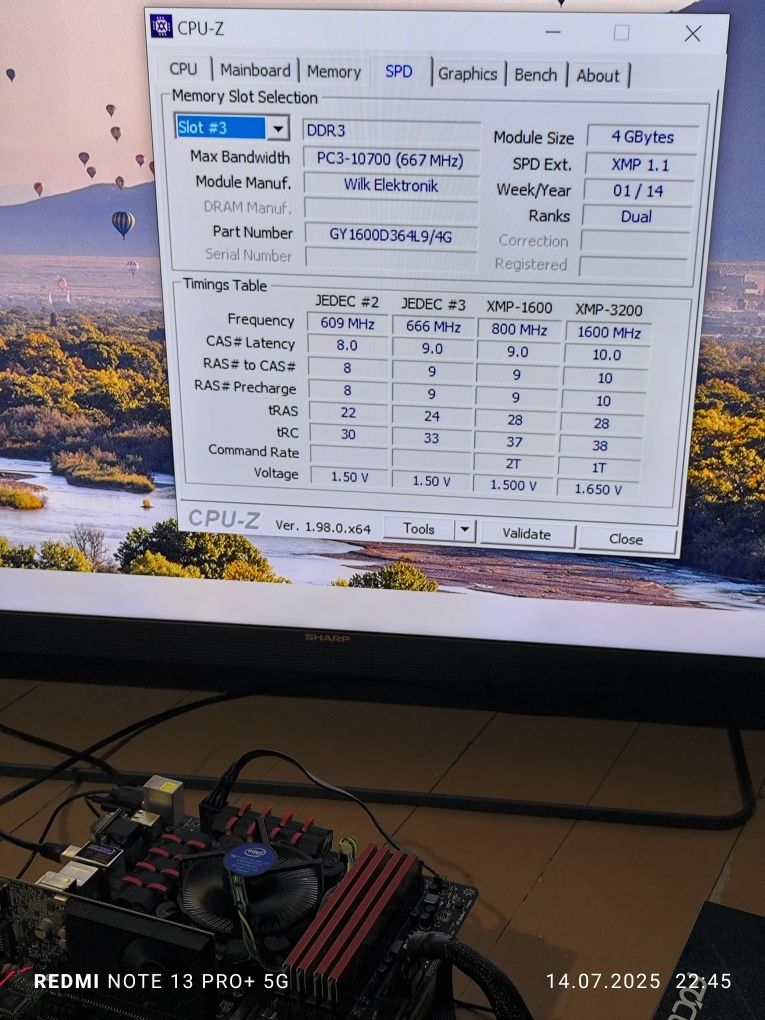 Pamięć RAM DDR3 16GB (4x4) 1600 CL9 GoodRAM Play